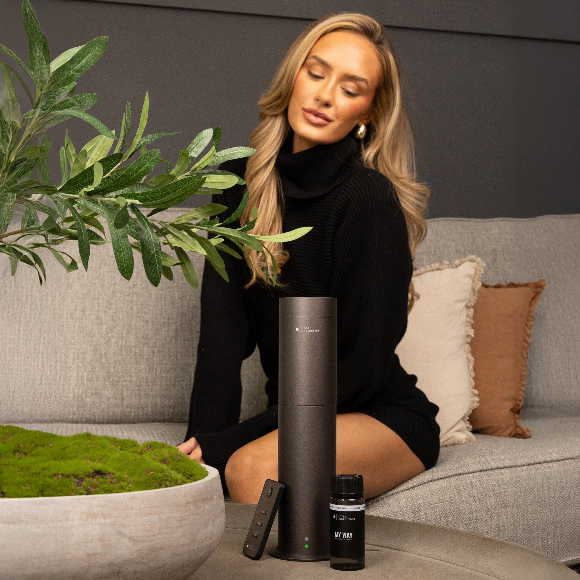 Hotel Collection luxury scent diffuser with sleek modern design