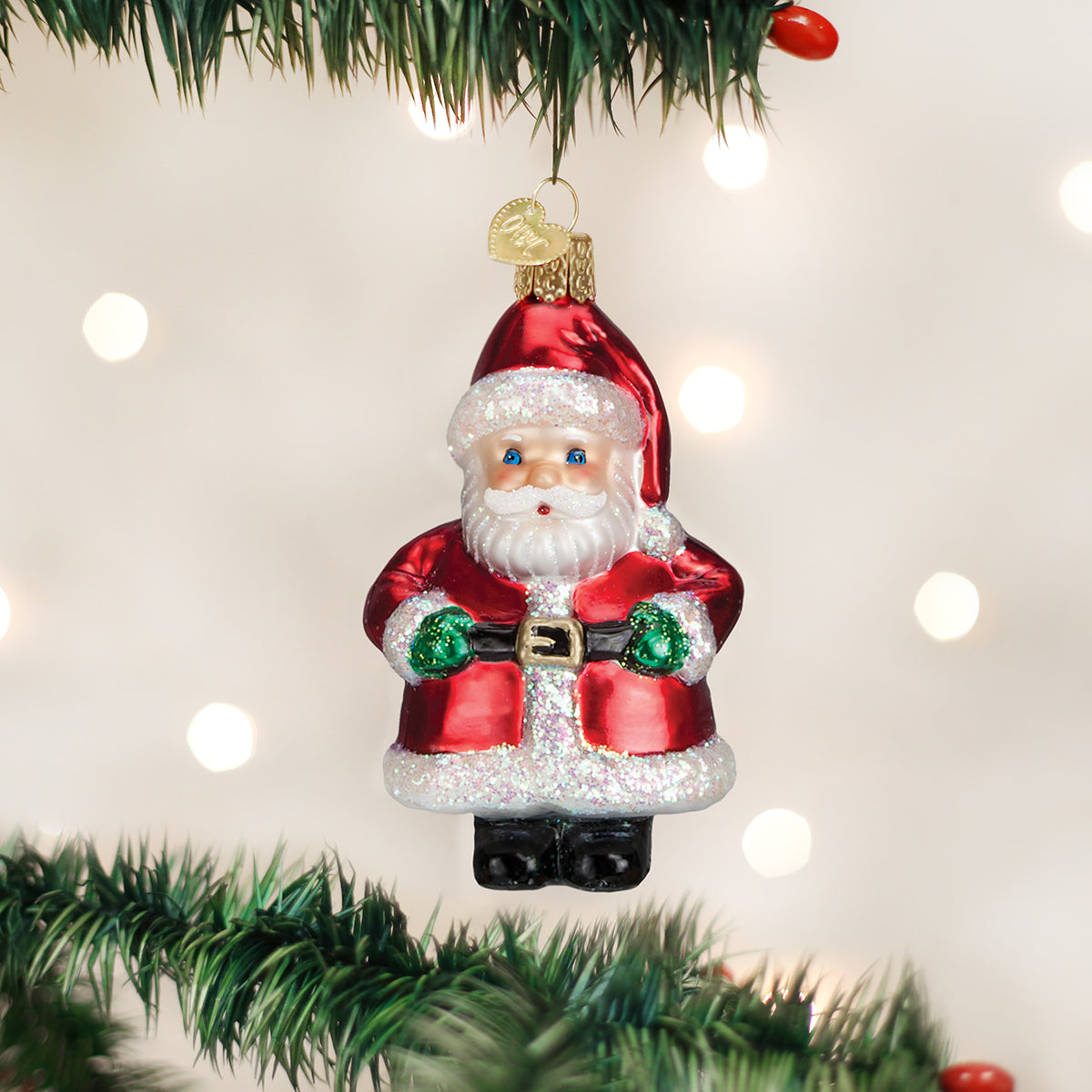 Old World Christmas handcrafted glass holiday ornament