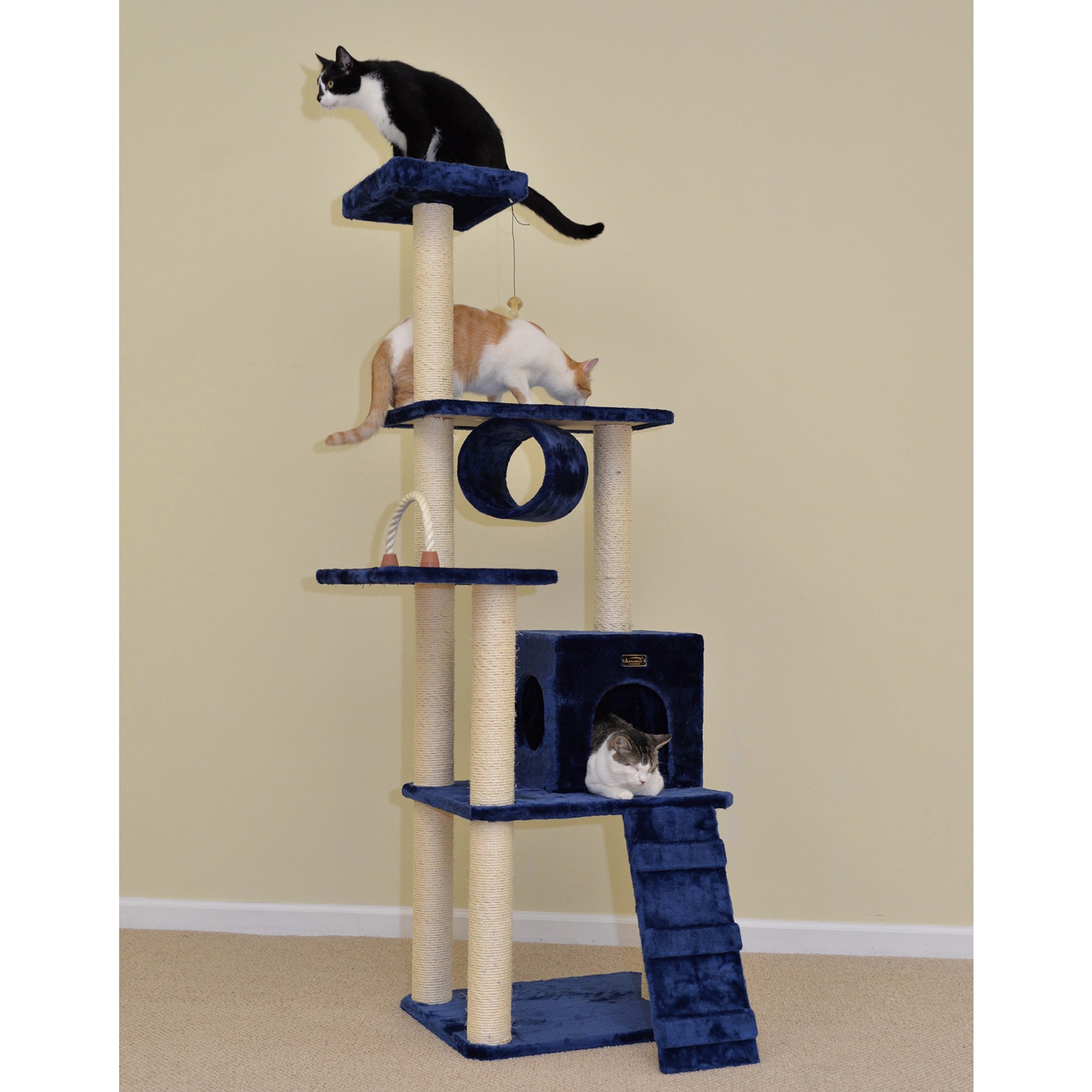 Armarkat pet products collection featuring cat trees, pet beds, and durable pet furniture