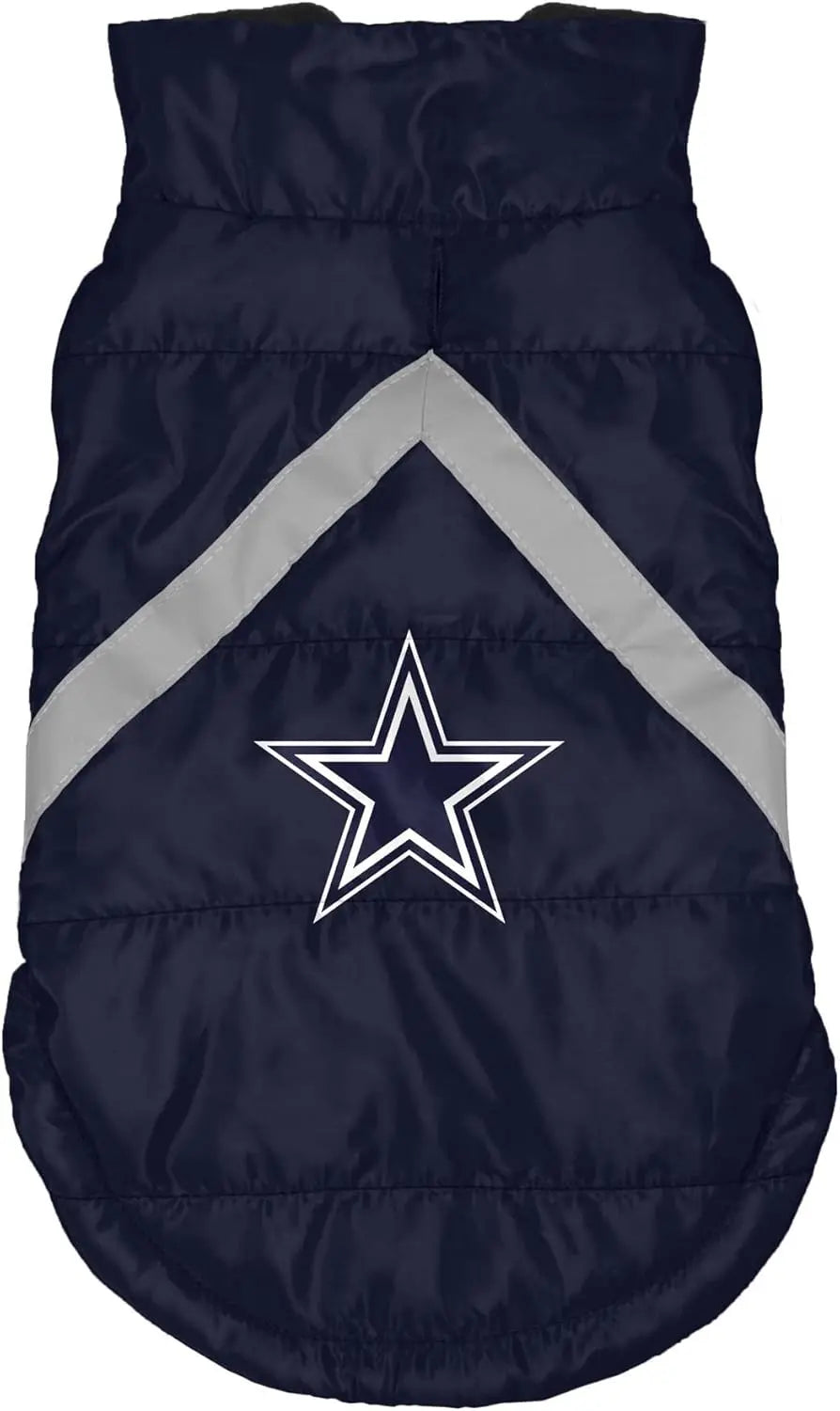 Dallas-Cowboys-Pet-Gear-Limited-Edition-NFL-Dog-Harness-Puffer-Vest| HT Animal Supply
