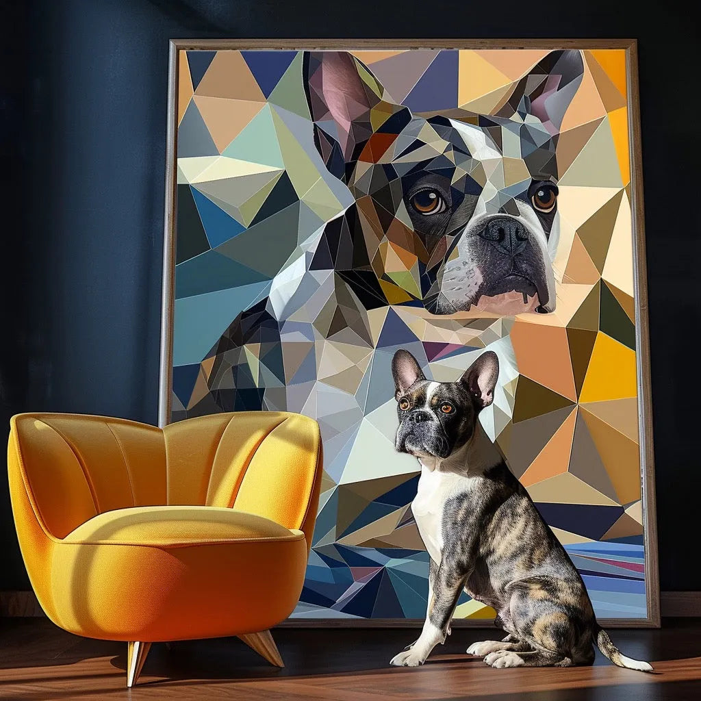 PaletteTales personalized pet portrait artwork and custom pet decor featuring unique designs for dogs, cats, and pet lovers at HT Animal Supply.