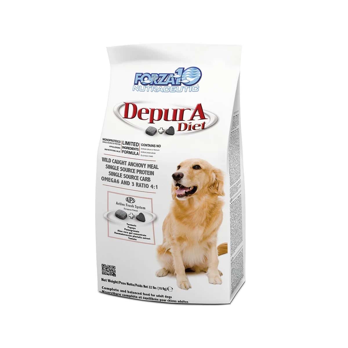 Forza10 pet food collection featuring veterinarian-formulated dog and cat food designed for targeted health and nutrition