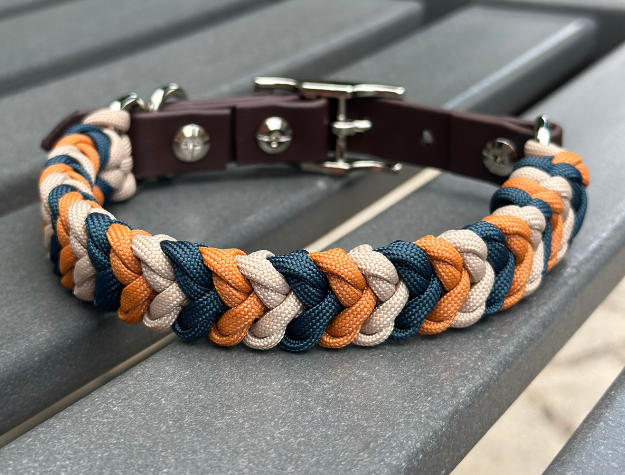 Pawsh Pup Co designer dog collar with adjustable fit and premium hardware