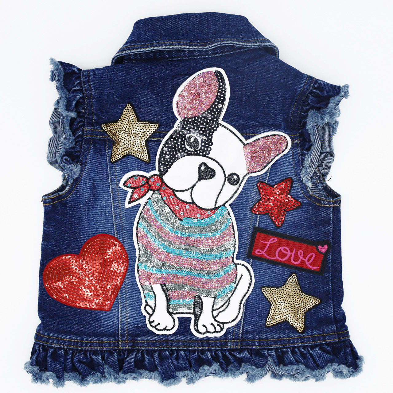 Trendy Kids Denim Vest | HT Animal Supply