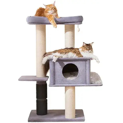 Petpals collection featuring cat trees, scratching posts, pet beds, and eco-friendly pet furniture for cats