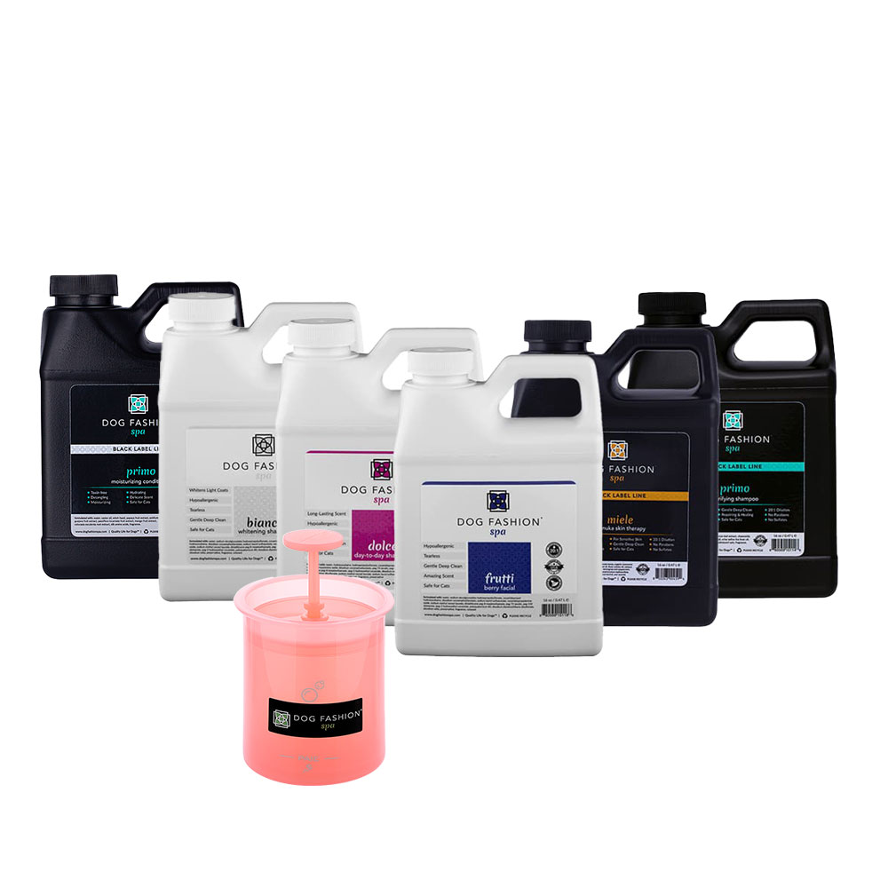 Premium pet shampoo and conditioner products from HT Animal Supply