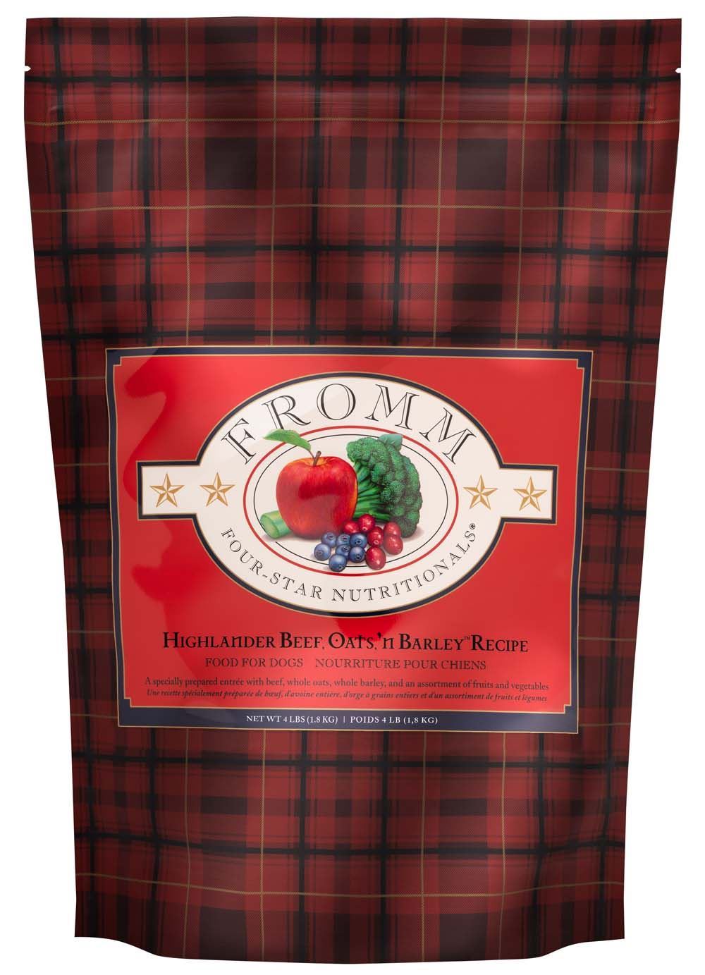 Fromm pet food collection featuring premium dog and cat food made with high-quality natural ingredients
