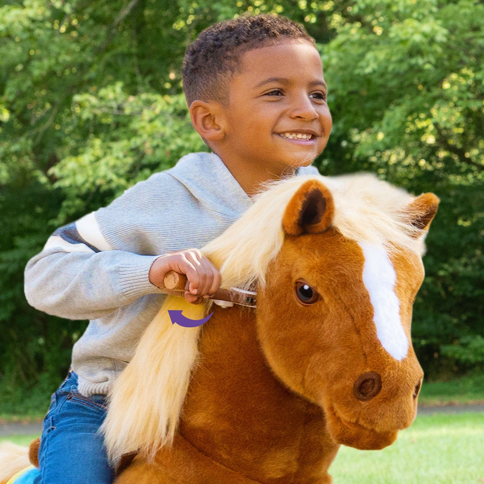 PonyCycle® Riding Toy – Realistic Ride-On Horse for Kids