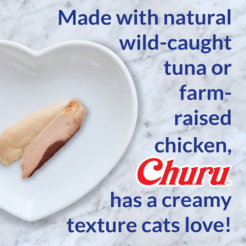 Inaba Churu Puree Tuna Puree Cat Lickable Treats (0.5oz)