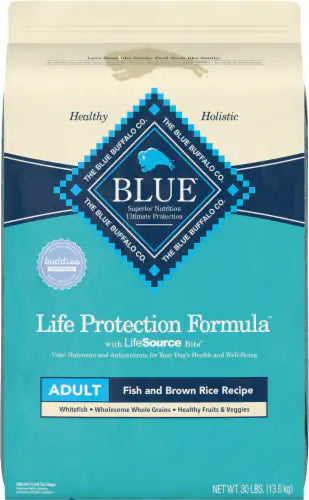 Blue Buffalo Adult Fish & Brown Rice Dry Dog Food