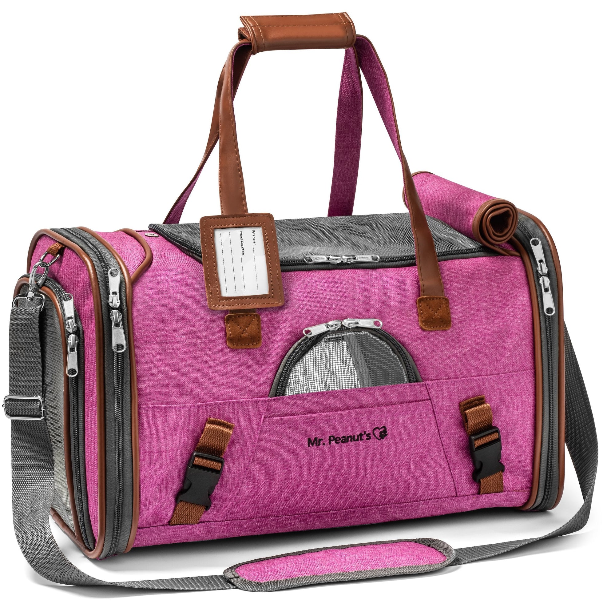 Mr. Peanuts Gold Series Standard Size Airline Compliant Pet Carrier