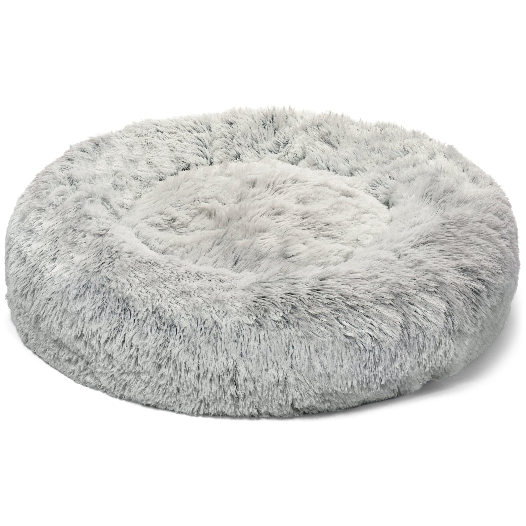 Mr. Peanuts 28" OrthoPlush® Pet Bed - Snowflake White Two Tone