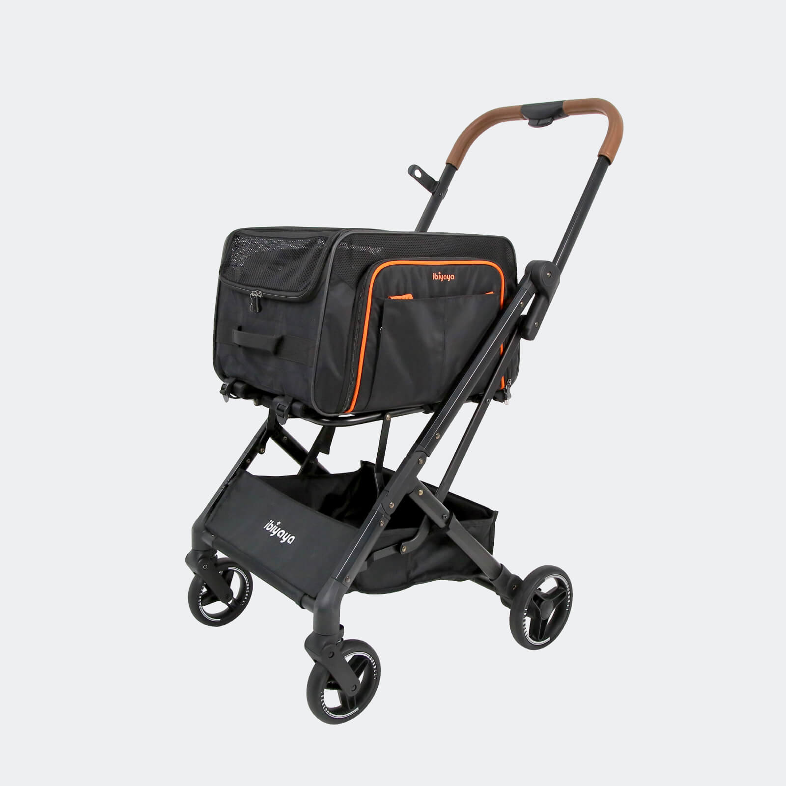 ibiyaya JetPaw 3-in-1 Pet Stroller with Detachable Airline-Approved Carrier