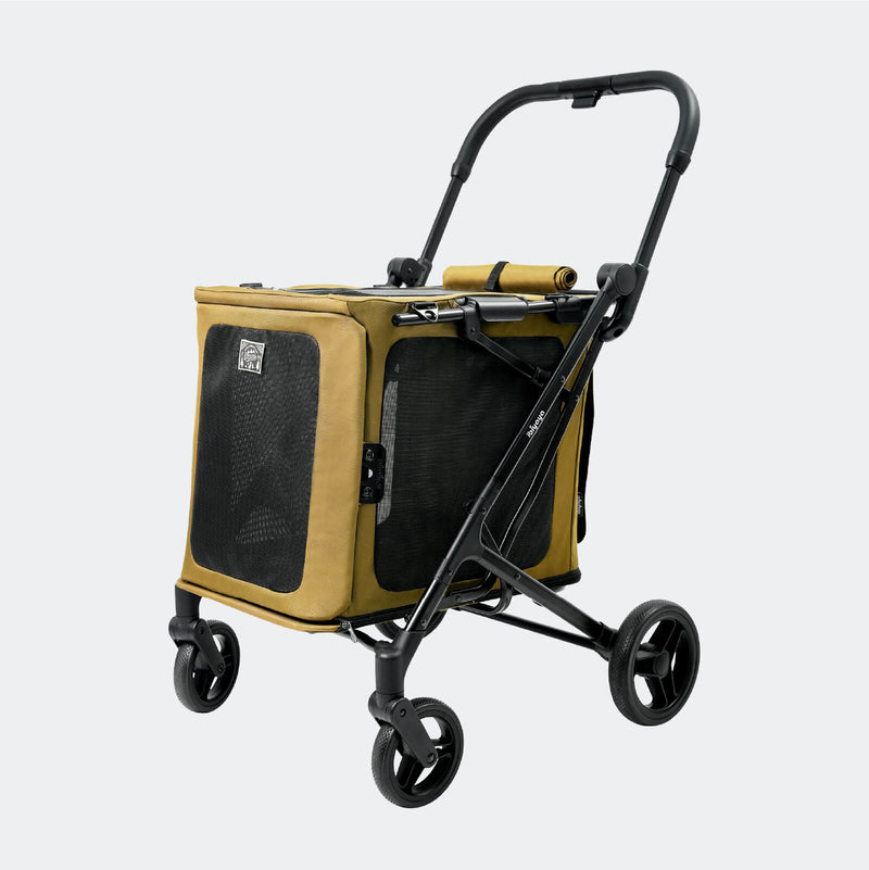 BigBuddy Pet Stroller and Soft Crate Combo, 2-in-1 Pet Wagon