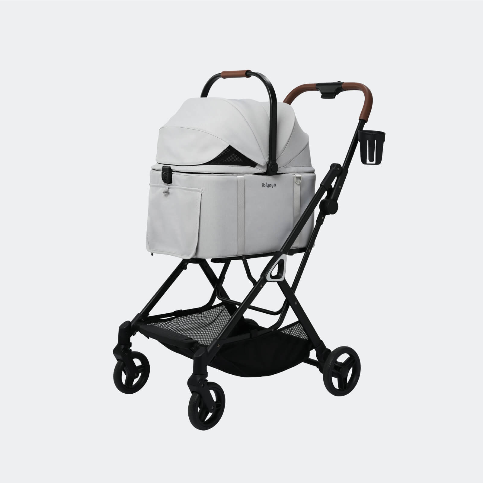 ibiyaya Tinker Small Detachable Pet Stroller Compact Buggy for Cats & Small Dogs