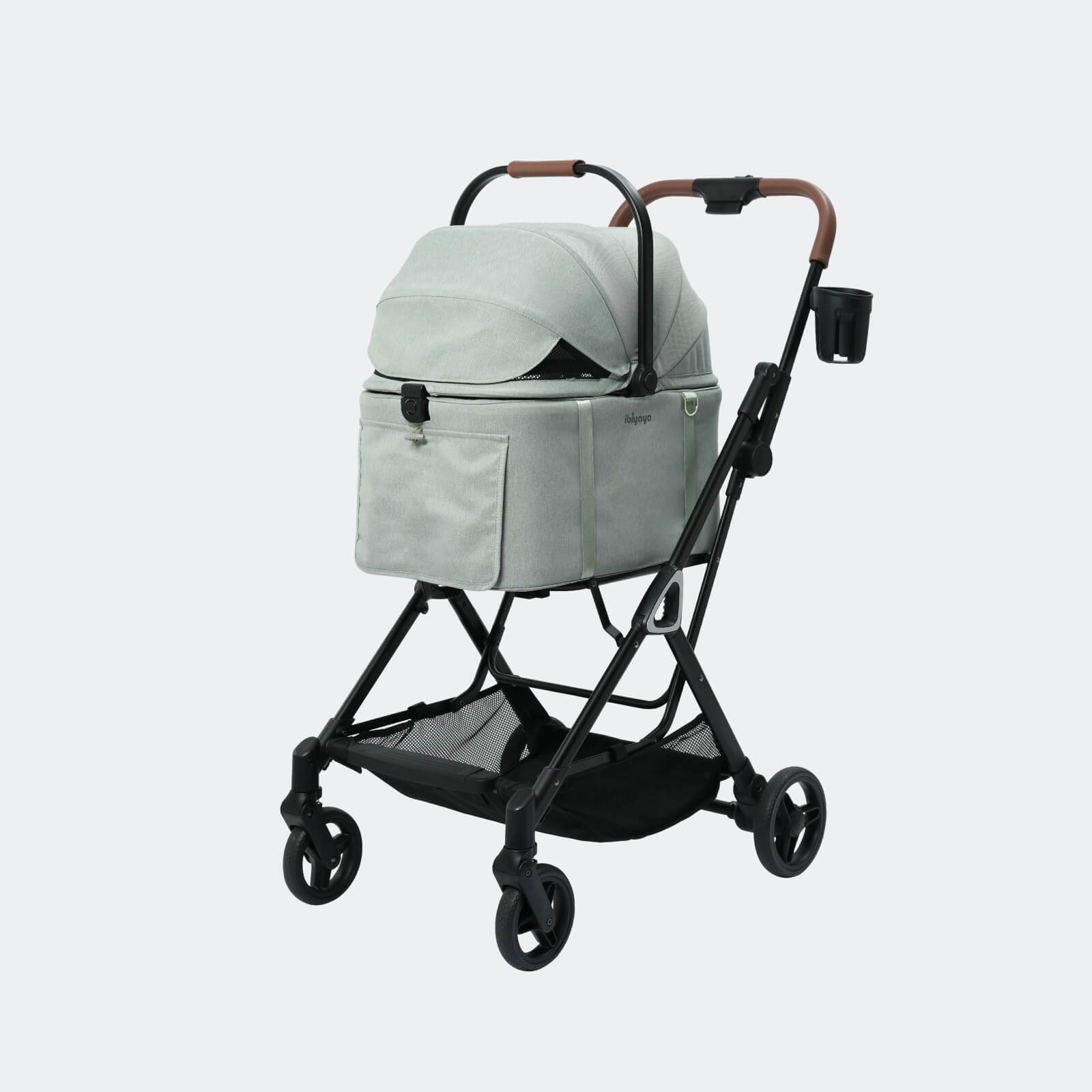 ibiyaya Tinker Small Detachable Pet Stroller Compact Buggy for Cats & Small Dogs