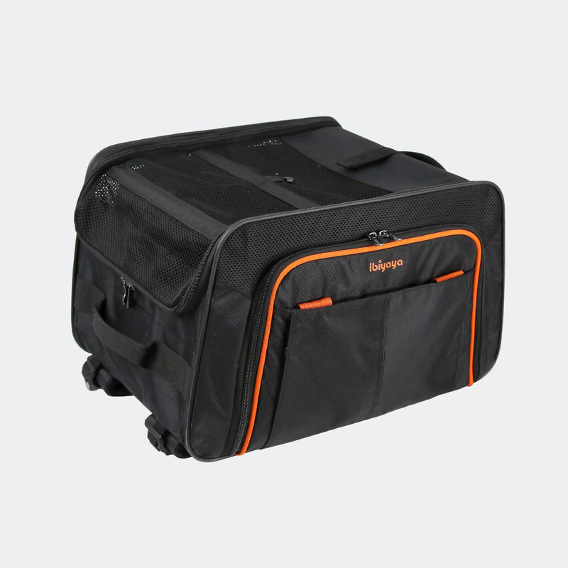 JetPaw Expandable In-Cabin Pet Carrier Backpack - Airline-Approved Travel Backpack for Dogs & Cats