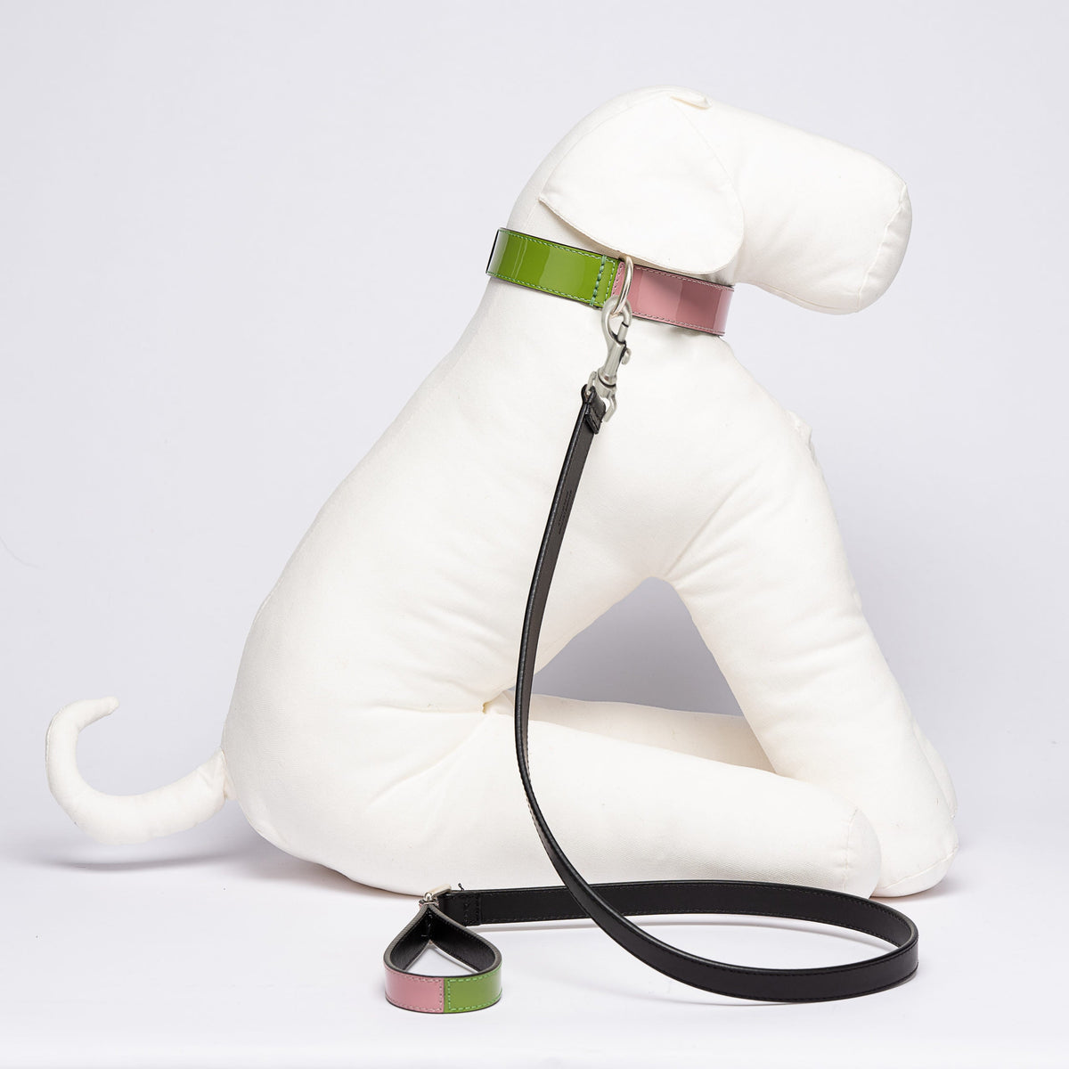 Patent Leather Psichedelic-Collar