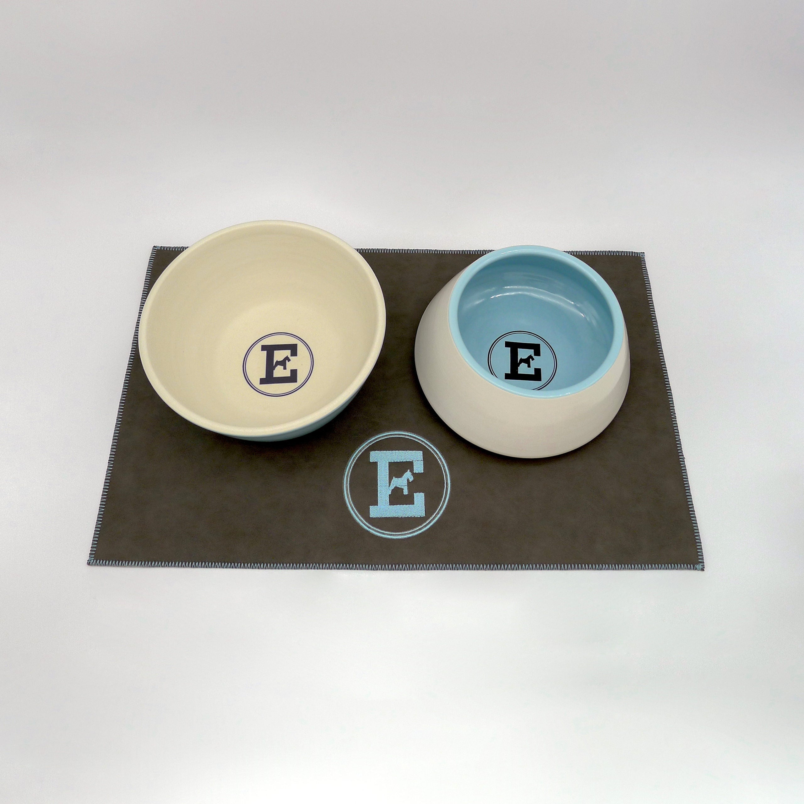 Pale Blue-Bowl Mat