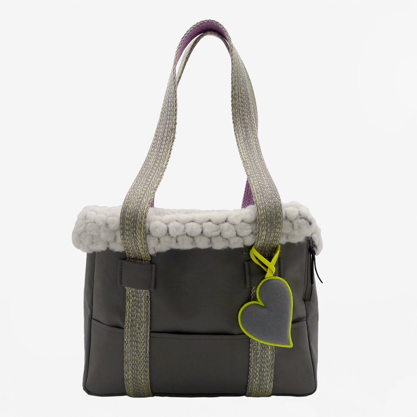 Lemon Cuore-Bag - Wool Interior