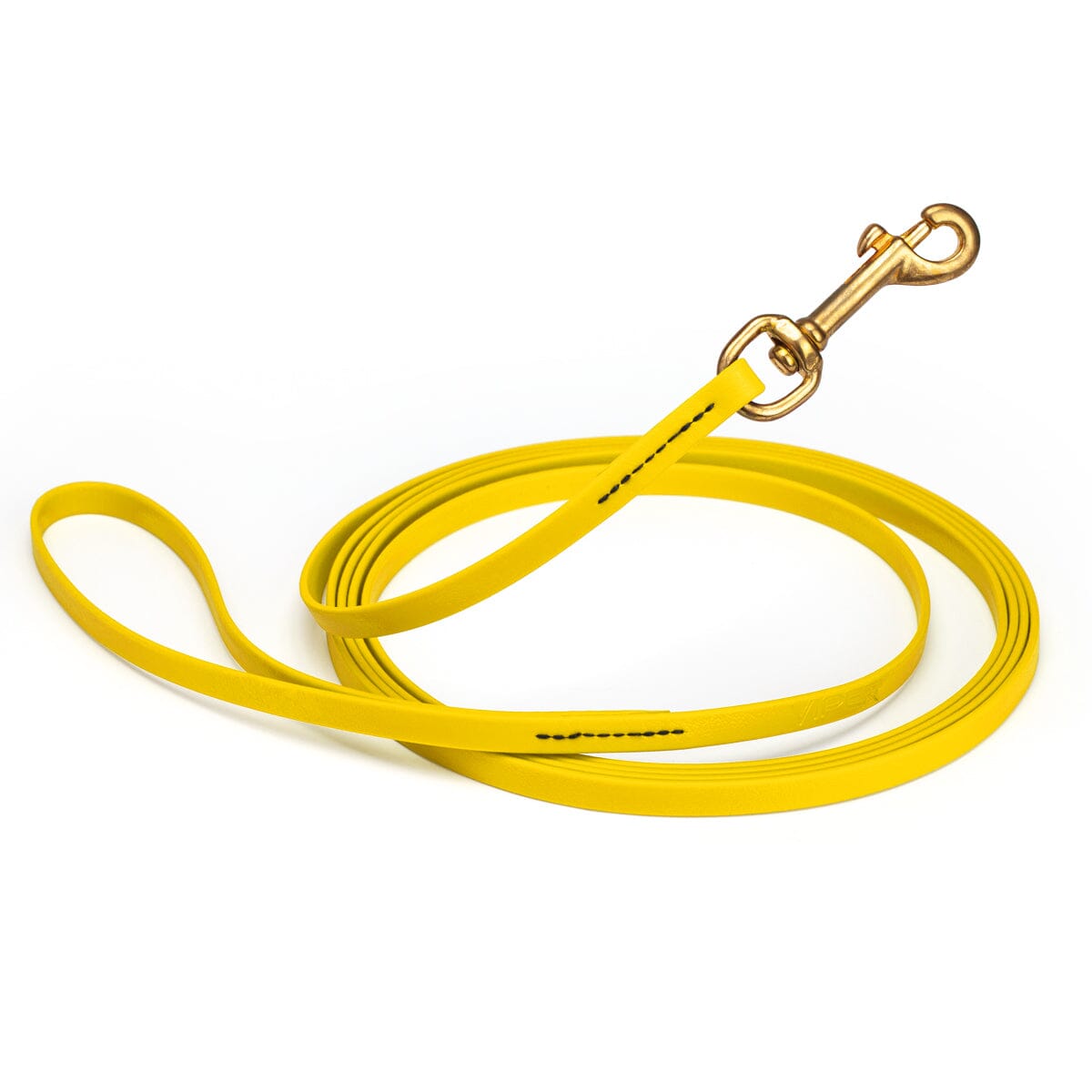 Viper BioThane Long Line 15 ft Dog Lead with Brass Hardware