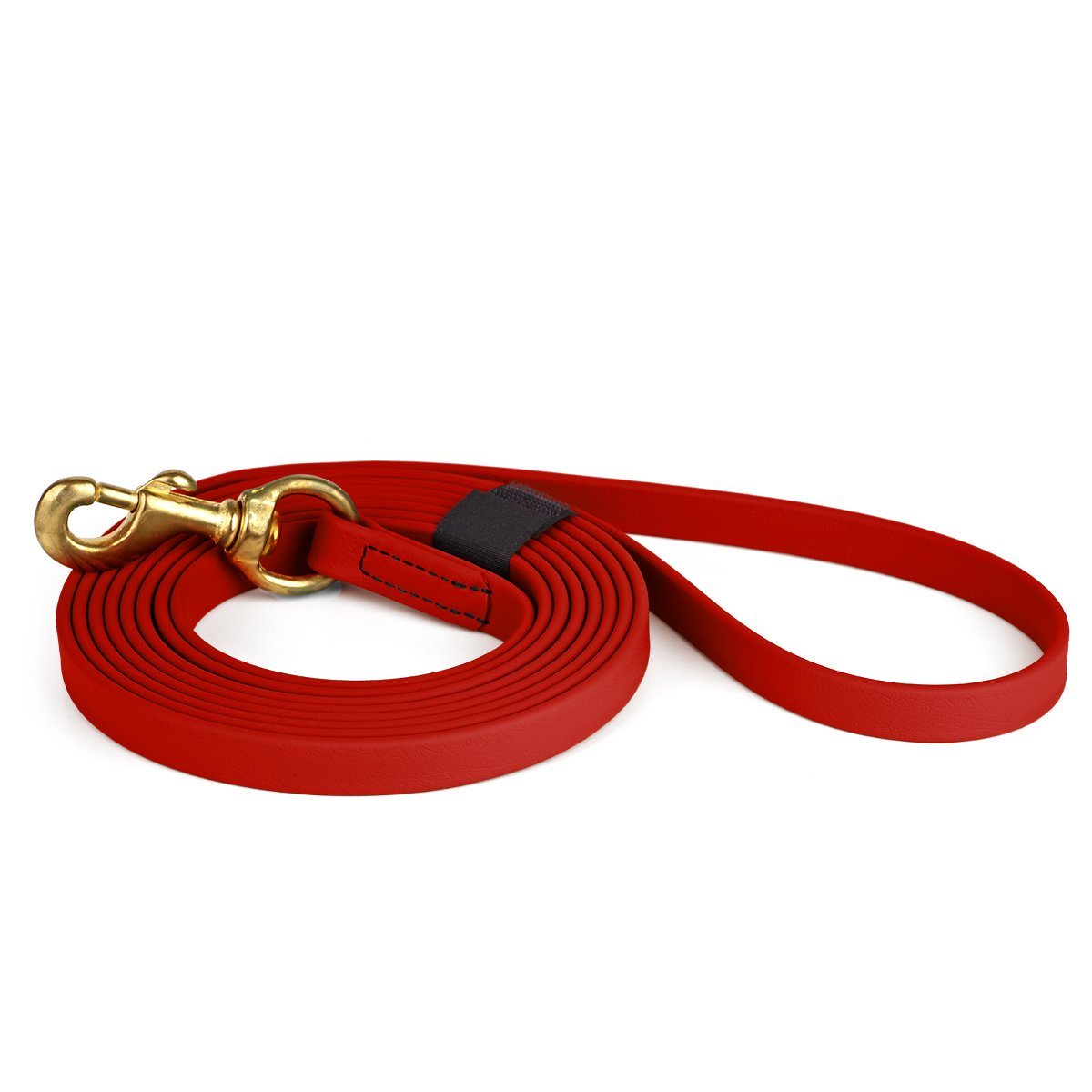 Viper BioThane Long Line 15 ft Dog Lead with Brass Hardware