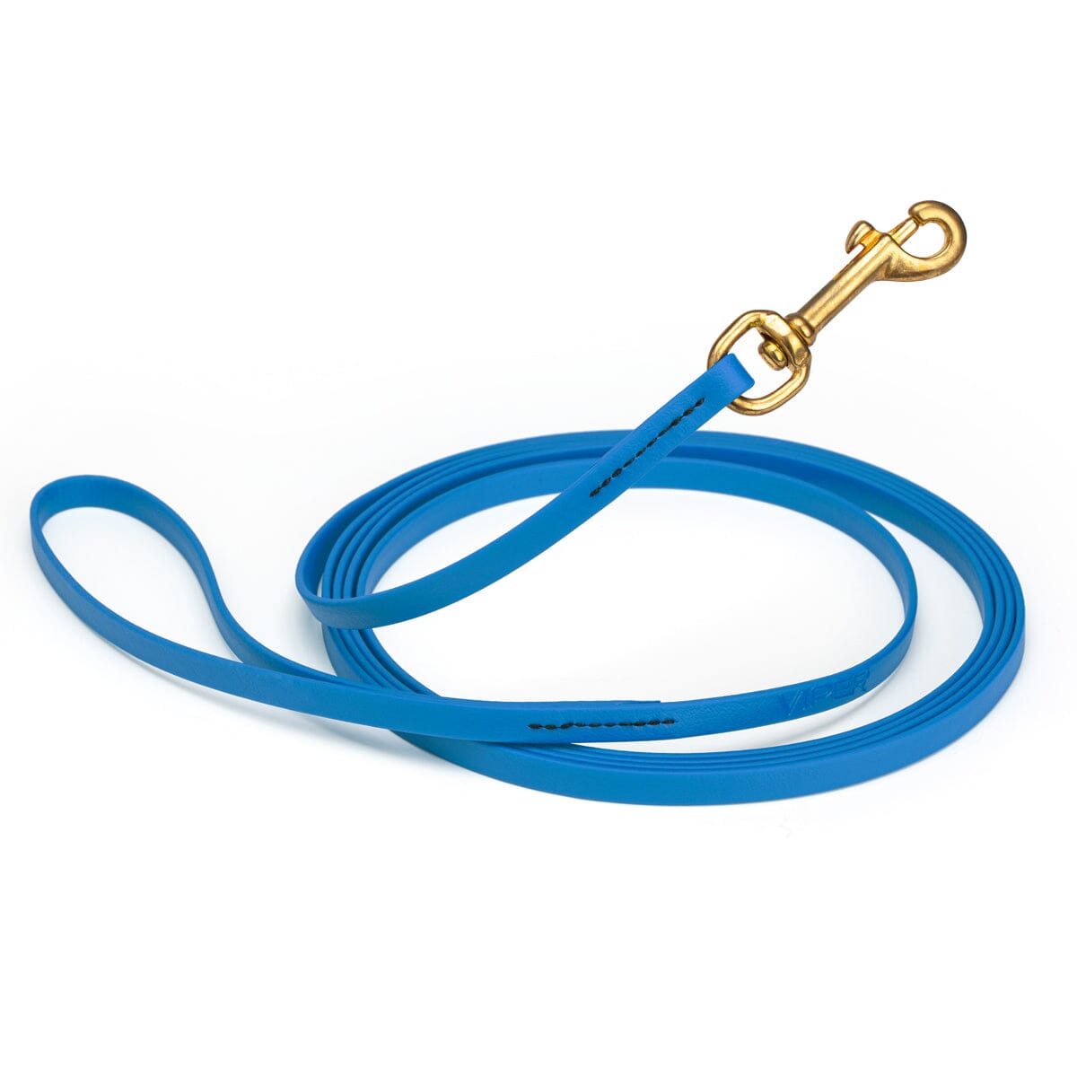 Viper BioThane Long Line 15 ft Dog Lead with Brass Hardware