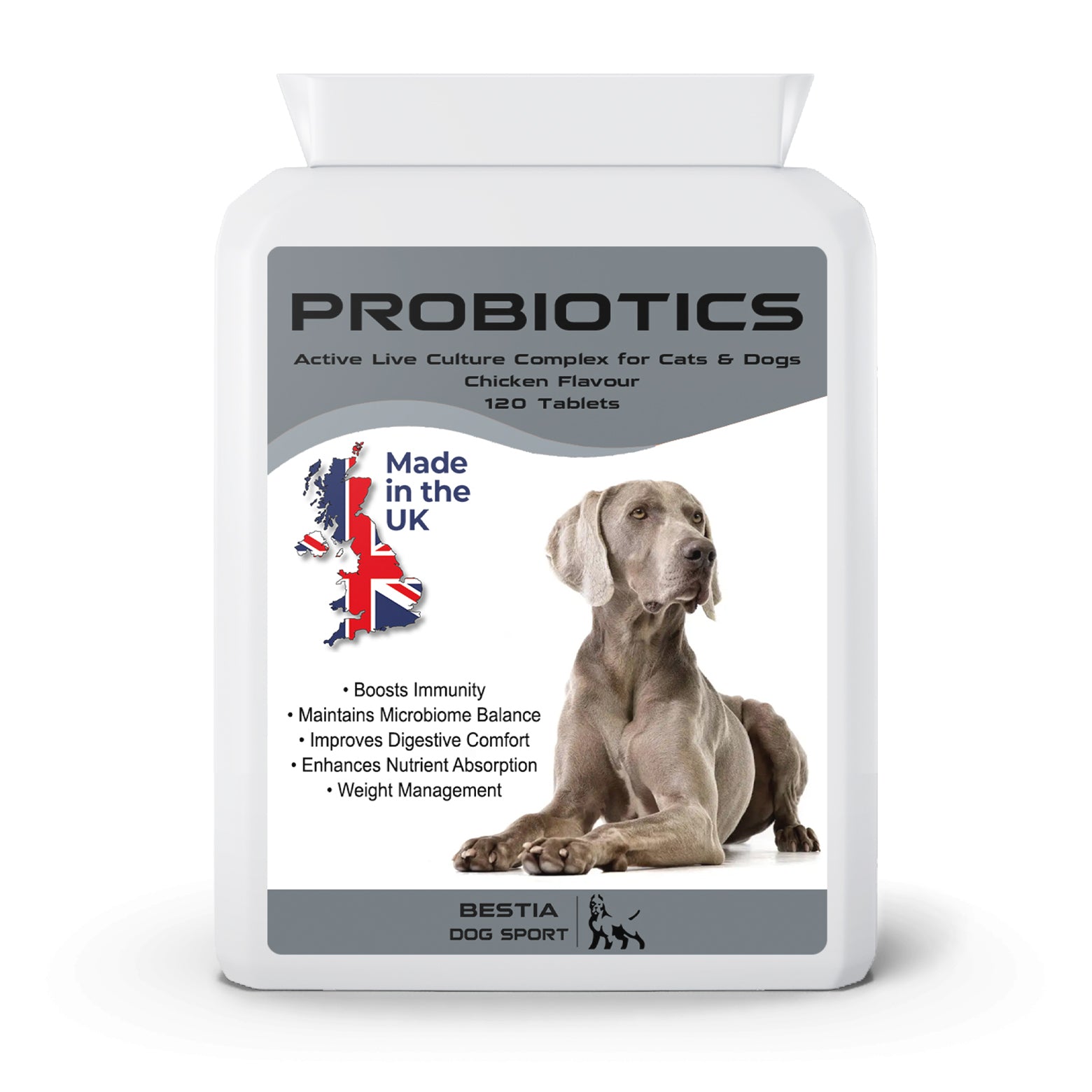 Bestia Dog Sport Probiotics Dog Supplement