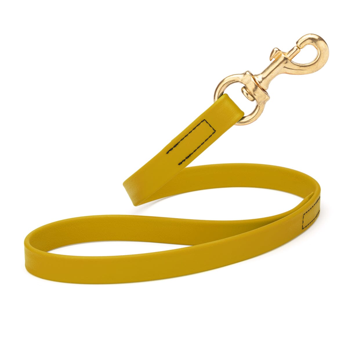 Viper BioThane Traffic Dog Lead - Brass Hardware