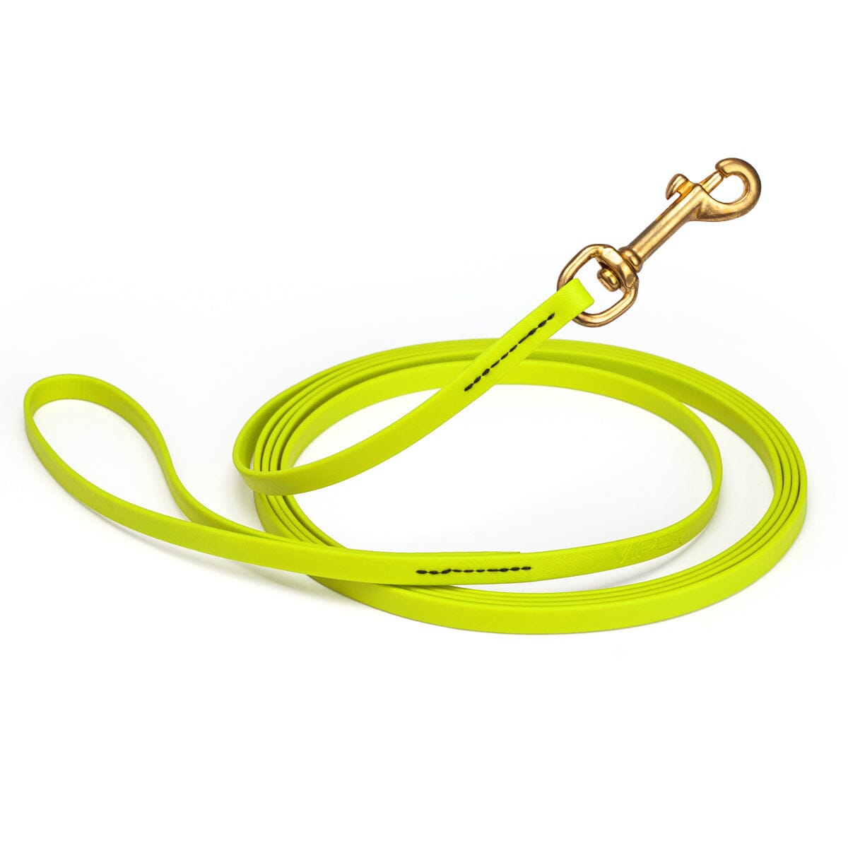 Viper BioThane Long Line 15 ft Dog Lead with Brass Hardware