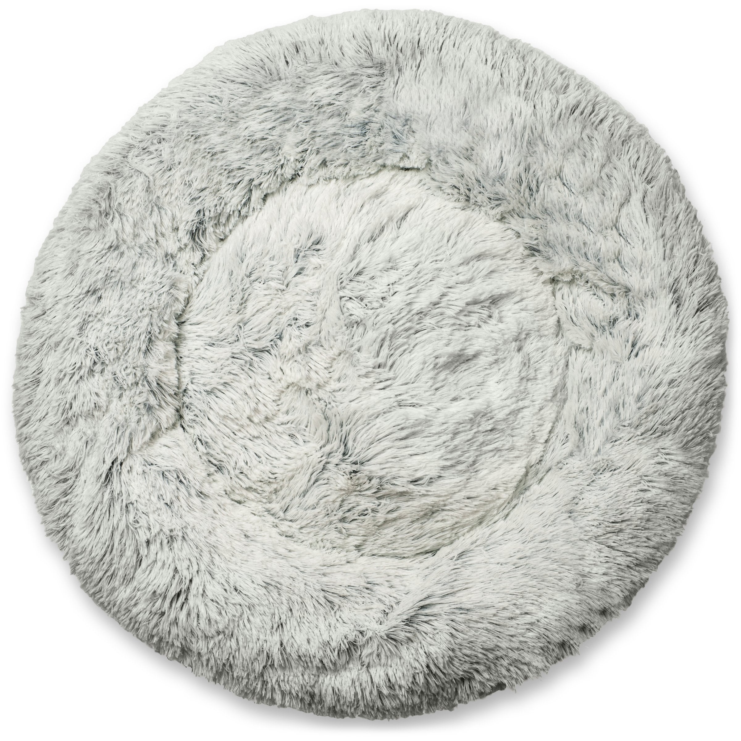 Mr. Peanuts 28" OrthoPlush® Pet Bed - Snowflake White Two Tone