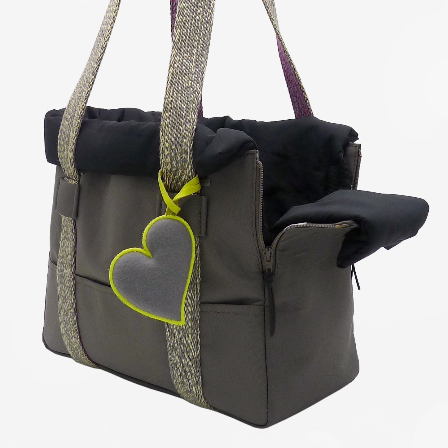 Lemon Cuore-Bag - Wool Interior