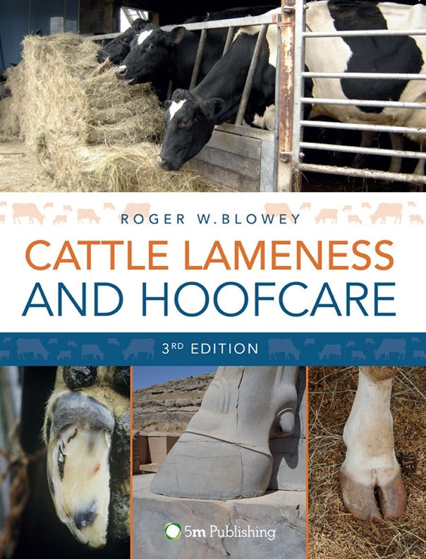 Cover of Cattle Lameness and Hoofcare 3rd Edition – Hardback, ISBN 9781910455029