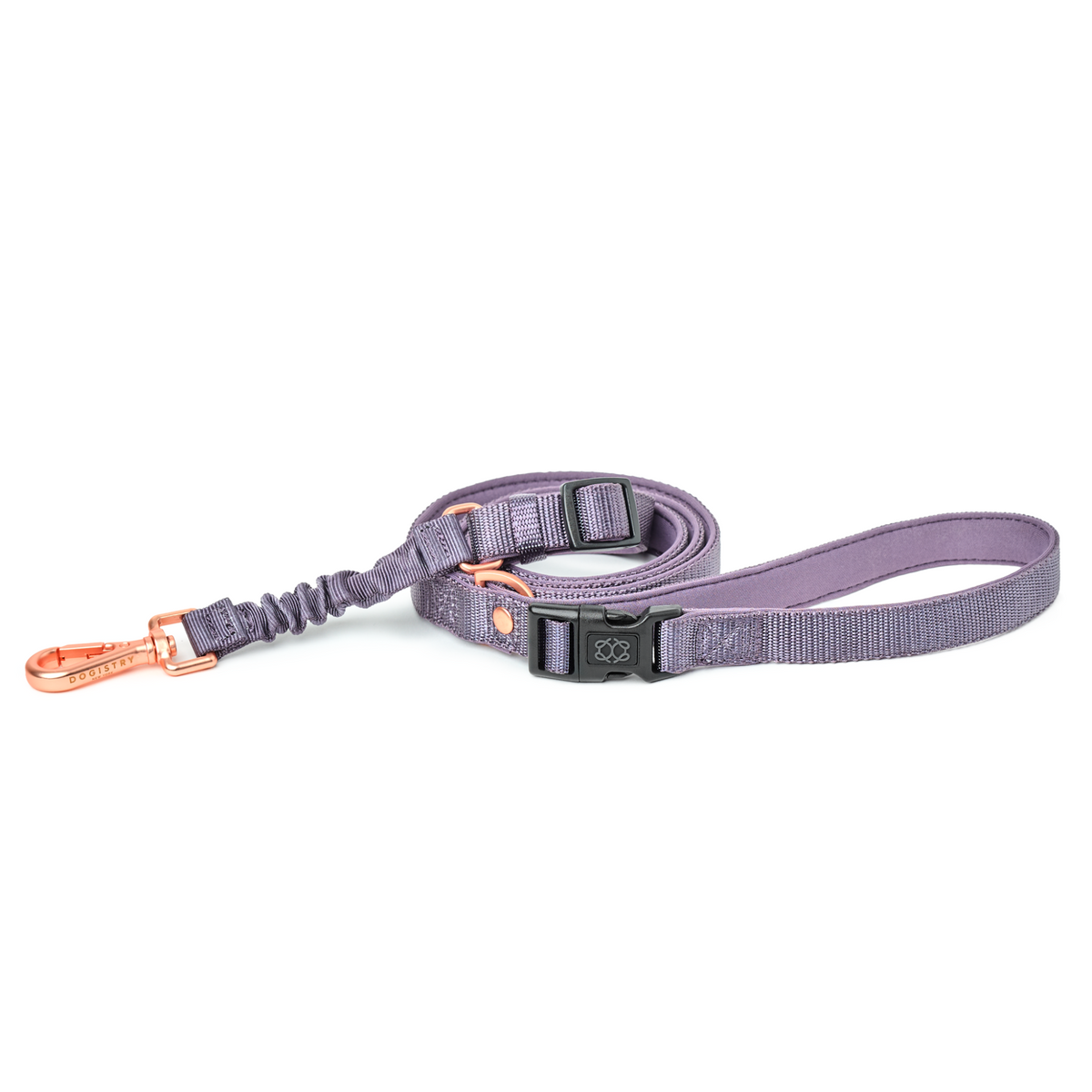 DOGISTRY 3-in-1 City Dog Leash - Lilac Gray