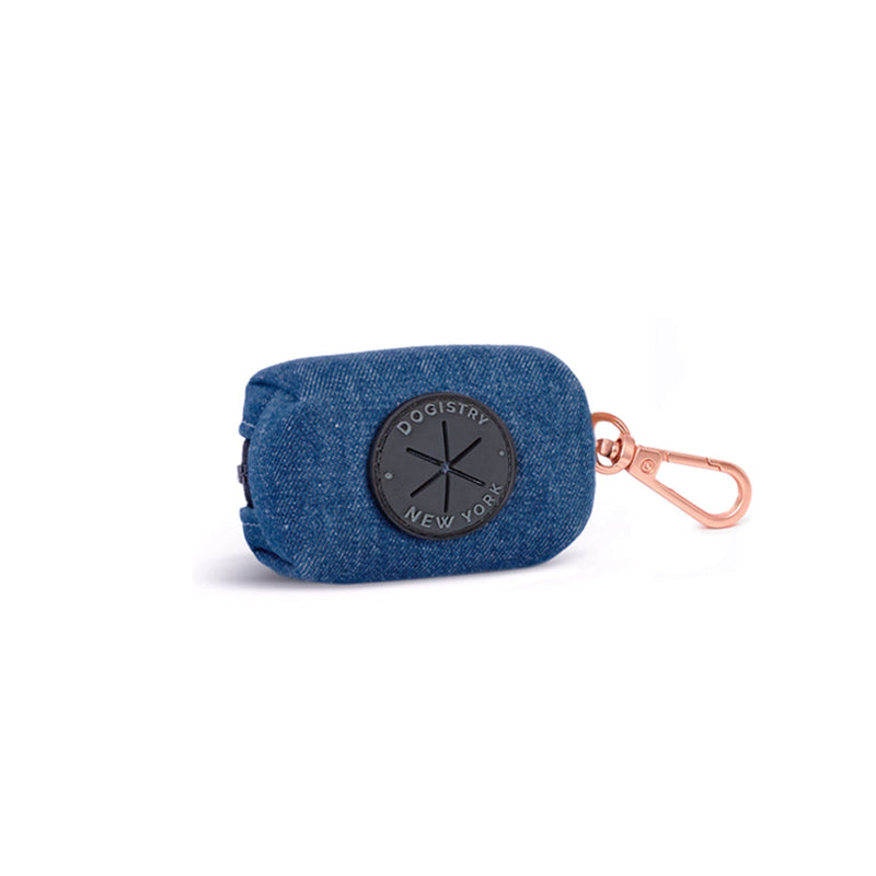 DOGISTRY Dog Waste Bag Holder - Denim
