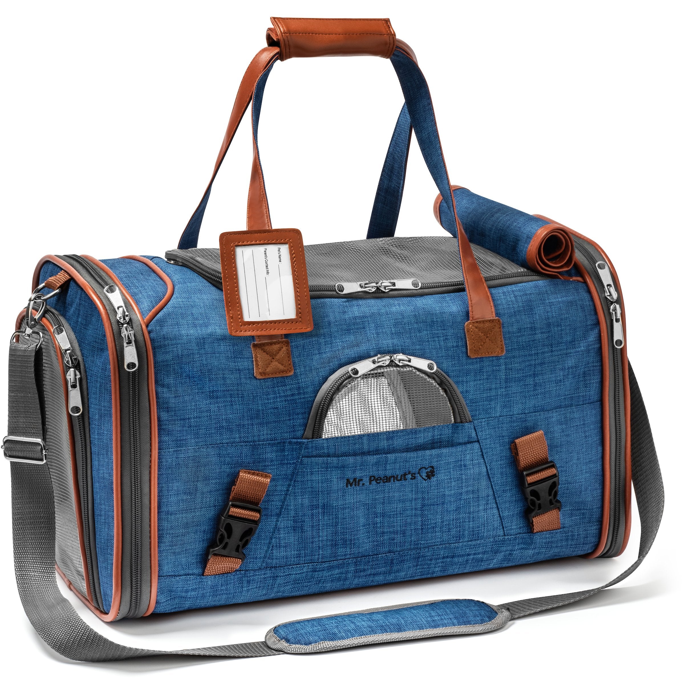 Mr. Peanuts Gold Series Standard Size Airline Compliant Pet Carrier