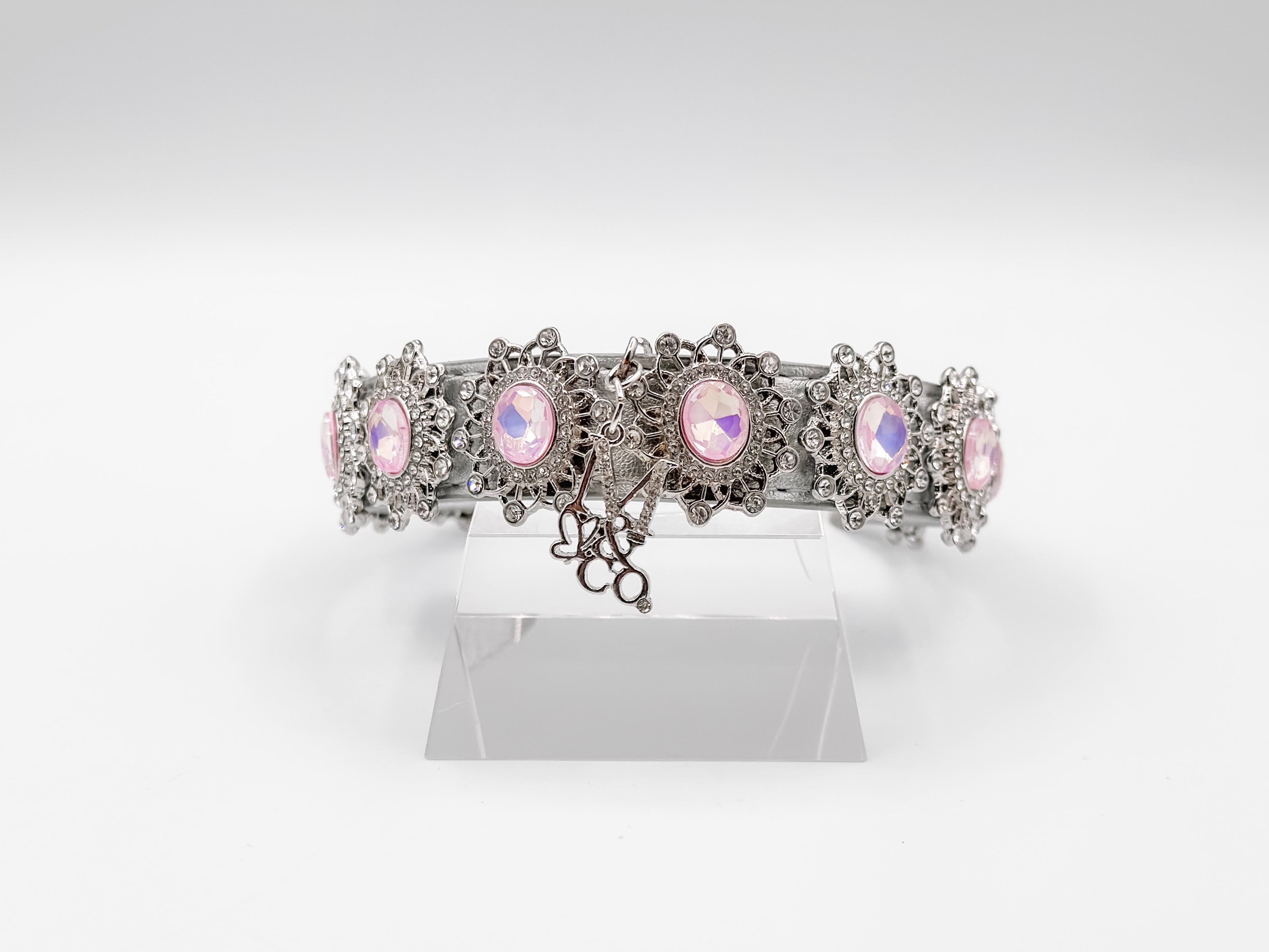 Formal Affair: Fairytale Pink Gem Necklace I