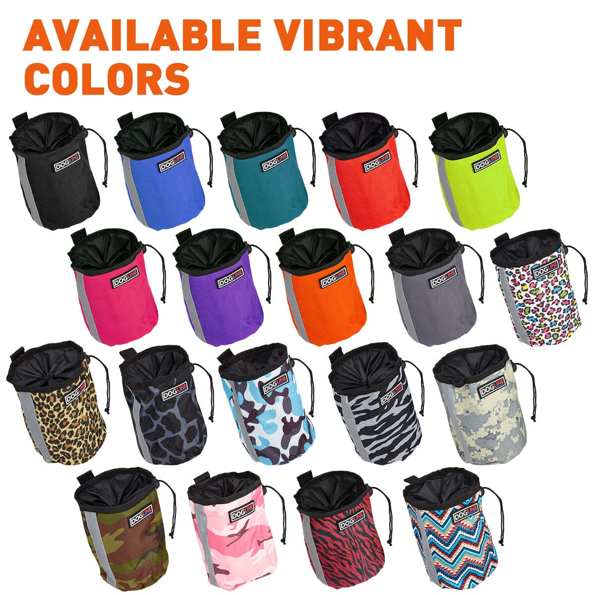 Dogline Beta Treat Pouch with Built-In Waste Bag Dispenser