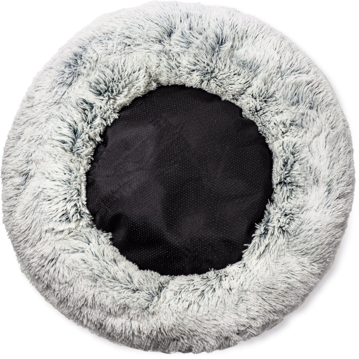 Mr. Peanuts 28" OrthoPlush® Pet Bed - Snowflake White Two Tone