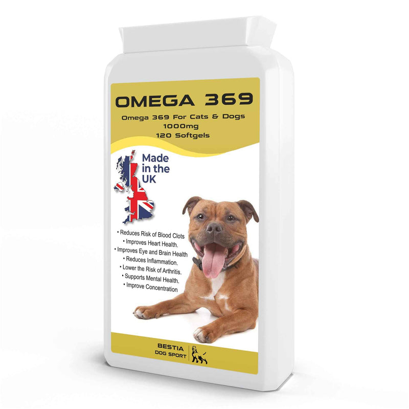 Bestia Dog Sport Omega 369 Dog Supplement