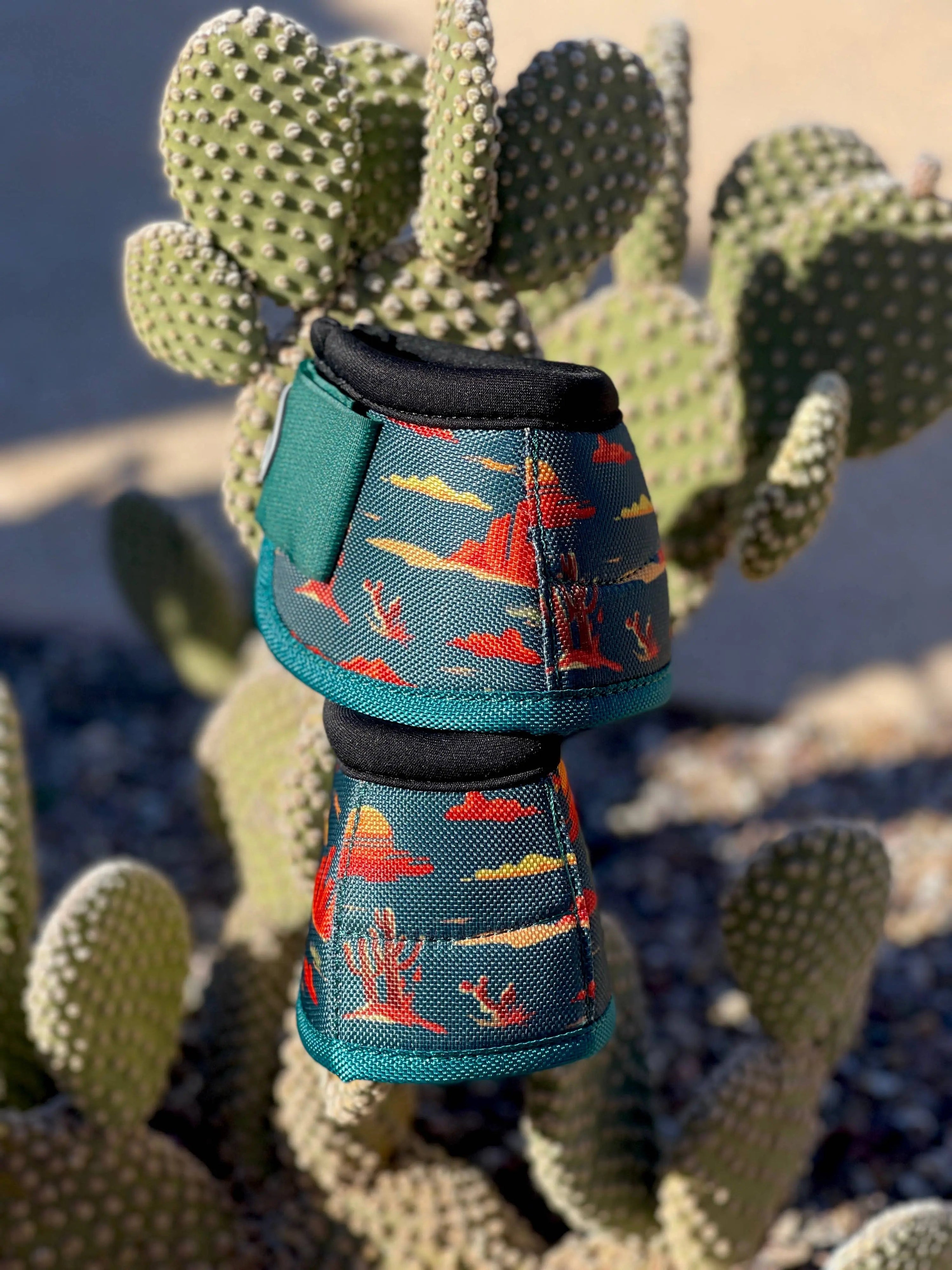 Desert Sky Bell Boots -2 Pack | HT Animal Supply