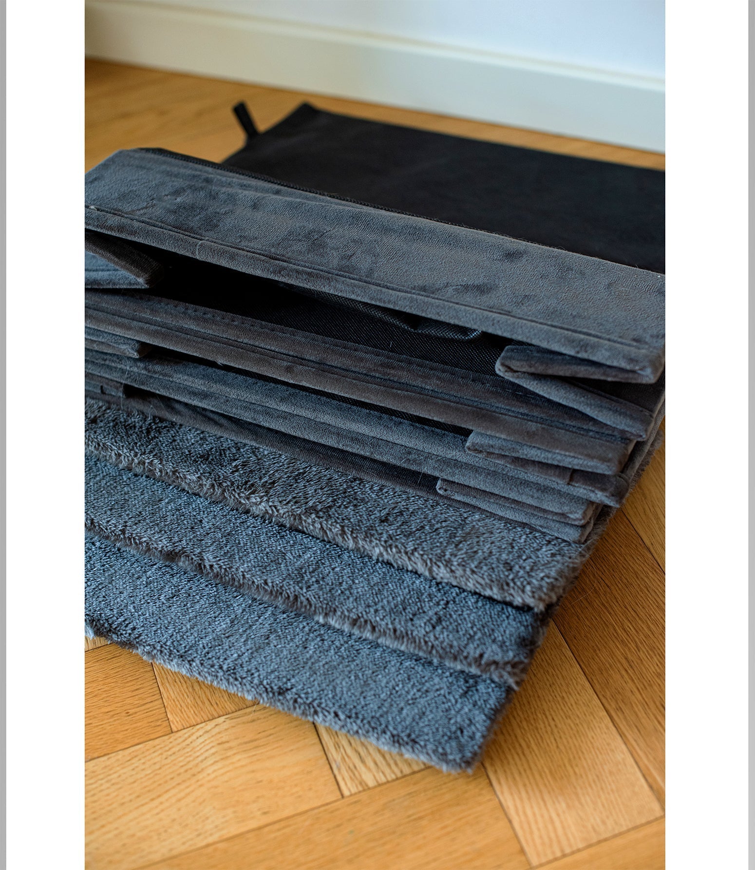 Catry Charcoal 2-in-1 Foldable Pet Stairs