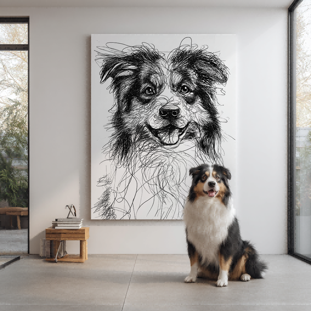 PetLines Texture Portrait