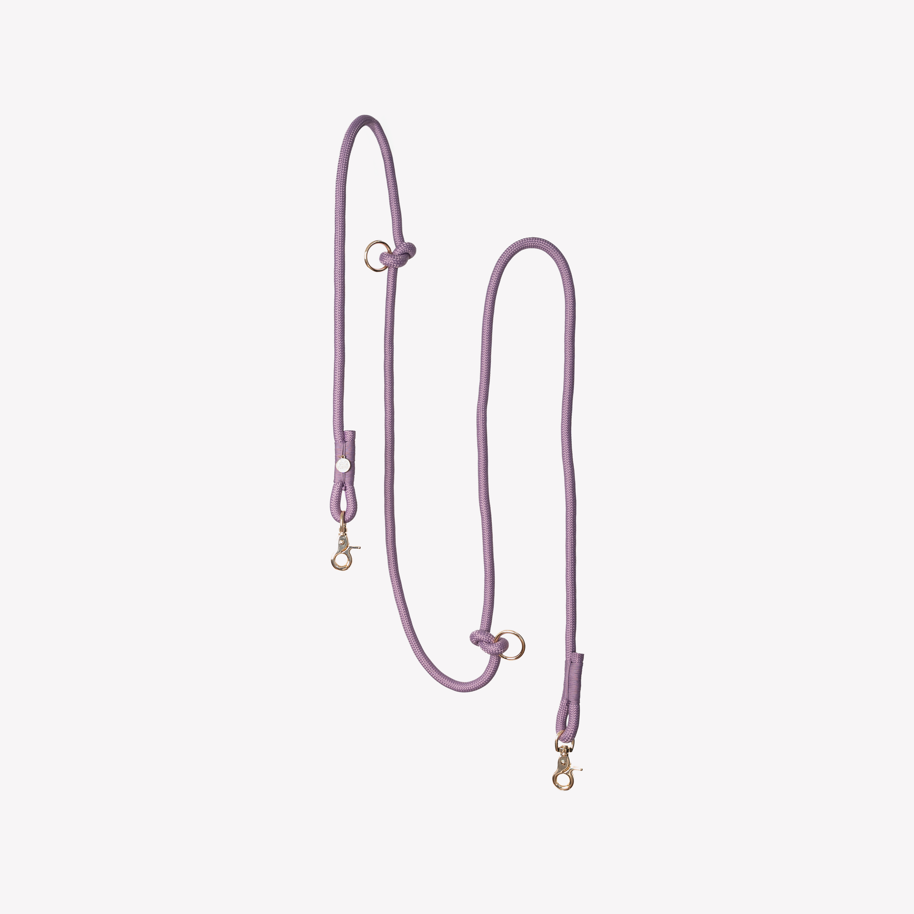 Lilac - Hands Free Braided Leash - Because youve got enough to carry. Fast shipping from HT Animal Supply.