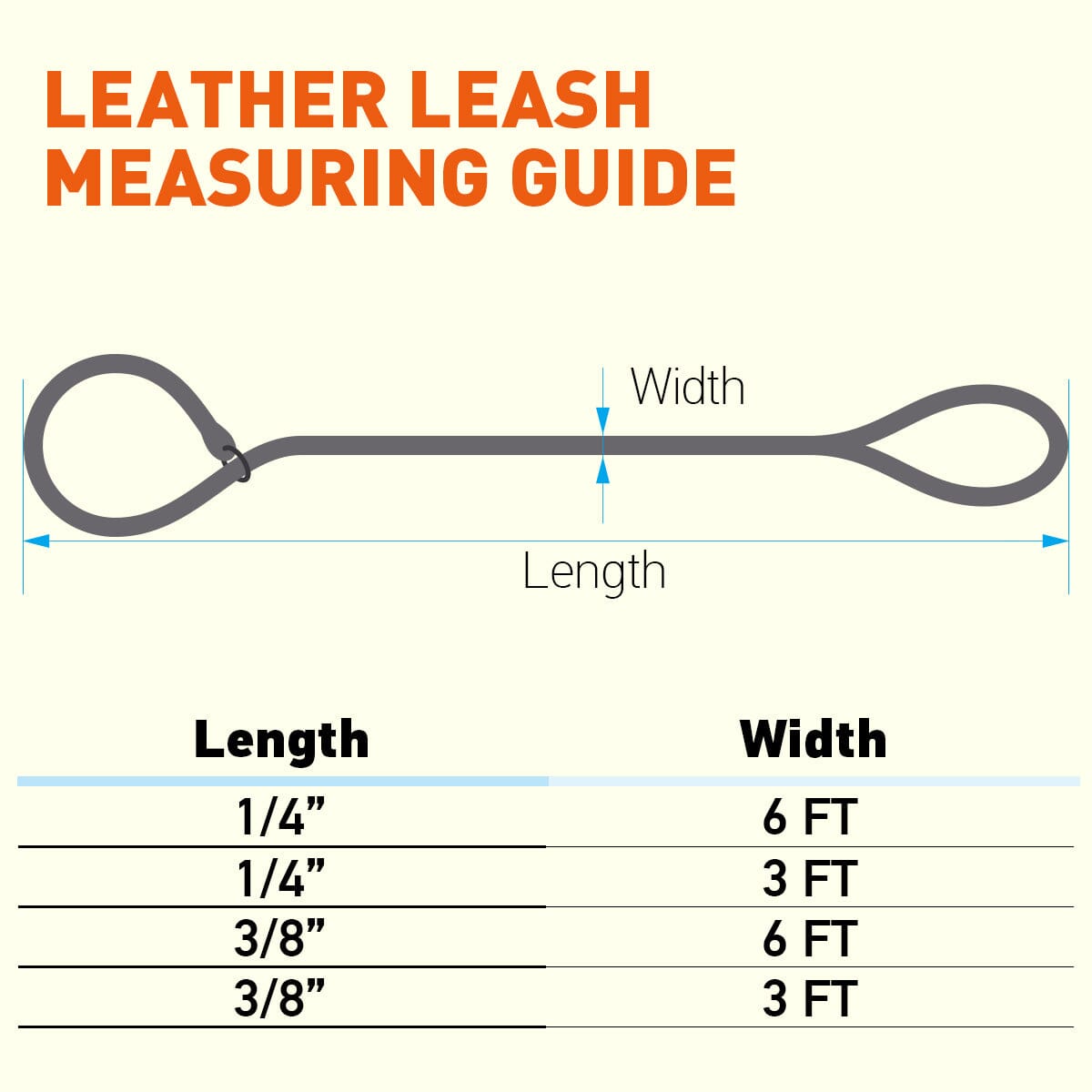 Dogline Soft Leather Round Slip Dog Lead for Dogs