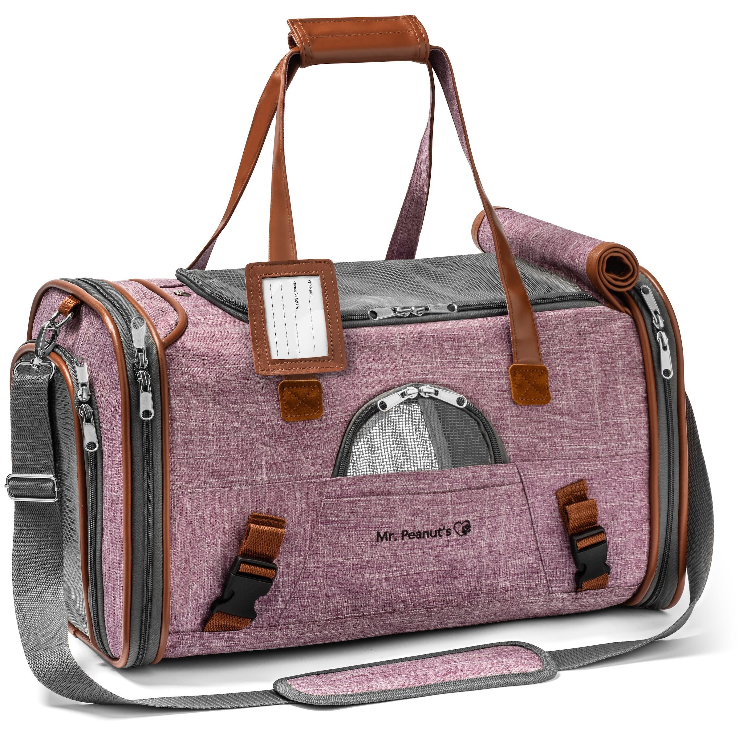 Mr. Peanuts Gold Series Standard Size Airline Compliant Pet Carrier