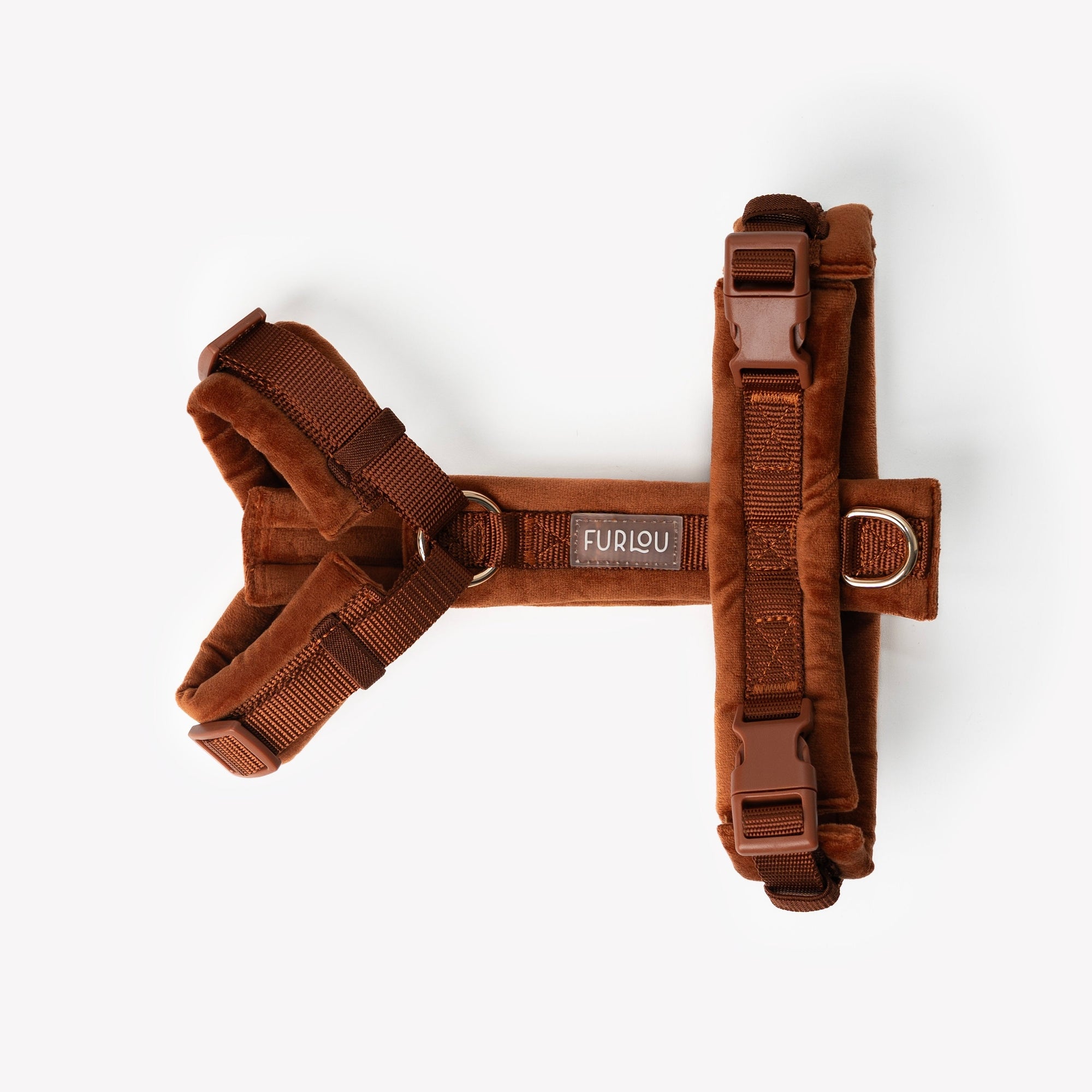 Clay - Velvet Dog Harness - HT Animal Supply