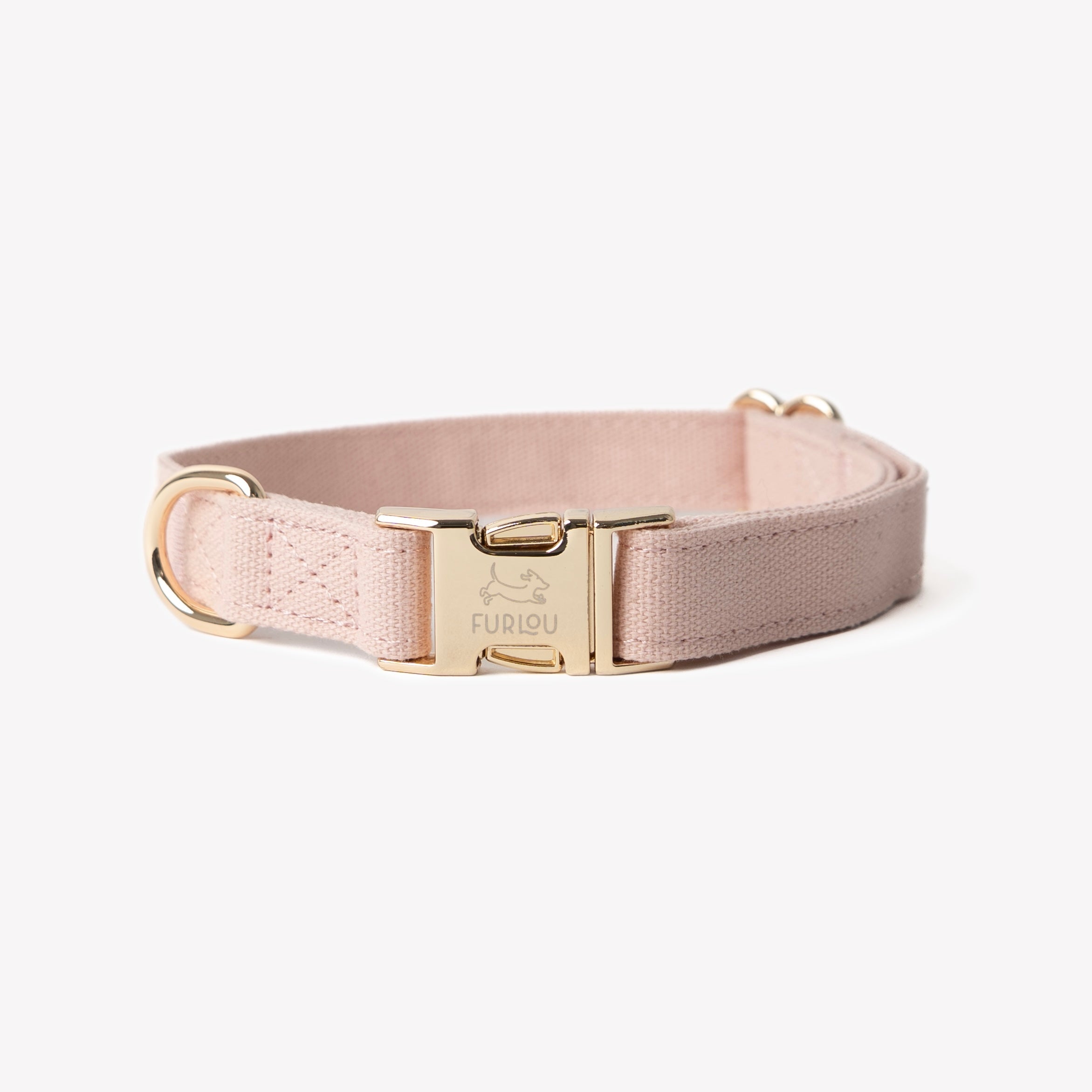 Powder Rose - Canvas Dog Collar - A collar that feels as good as it looks. Fast shipping from HT Animal Supply.