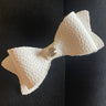 Leatherette Bling Bows