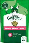 Greenies FELINE GREENIES Savory Salmon Flavored Dental Treats